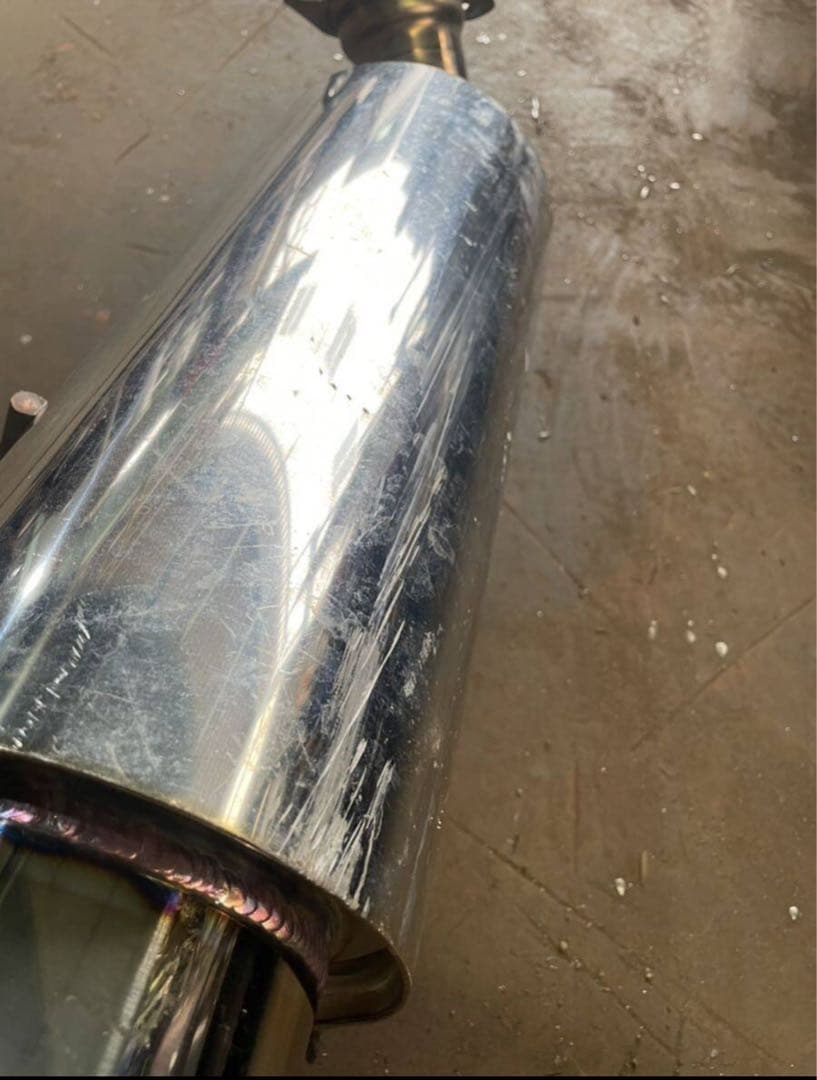 V35スカイラインクーペ　サムライマフラー