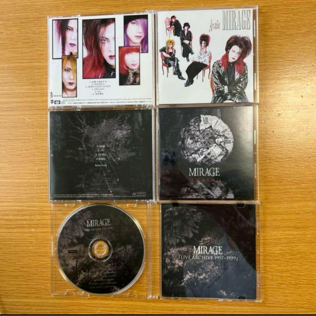 MIRAGEのCD音源12点まとめ