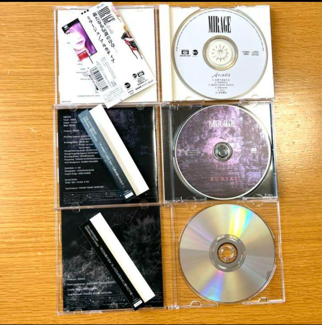 MIRAGEのCD音源12点まとめ