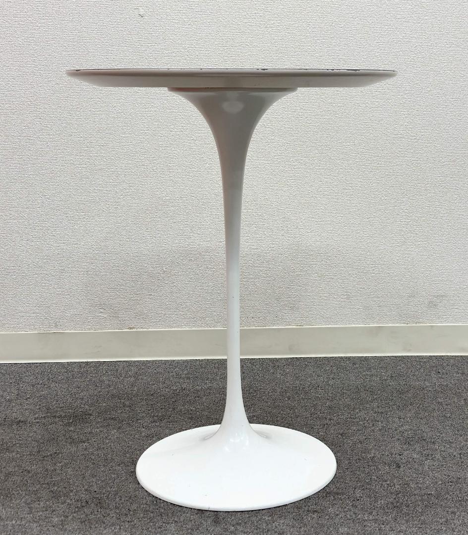 Knoll■オーバルサイドテーブル　チューリップテーブル　エーロ・サーリネン　白