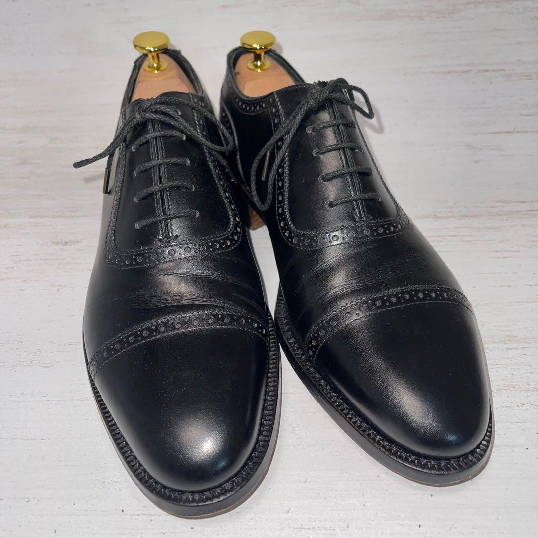 神匠 RE08 クォーターブローグ【US6.5≒24.0cm】純正シューツリー付