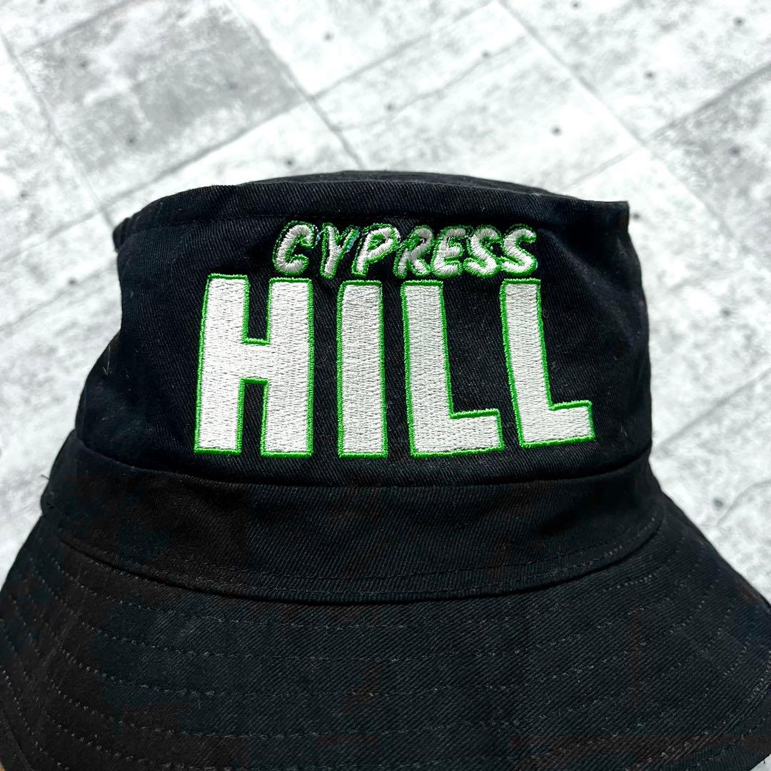美品 00s CYPRESS HILL サイプレスヒル バケットハット ブラック