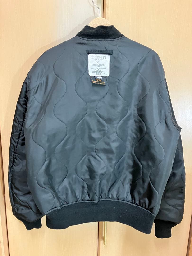 サキャスティック MOTIVE WTAPS hecticブラック MA-1