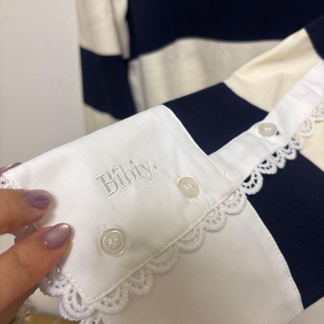 えり　Bibiy. FRANCINE RUGBY TOP ビビィ