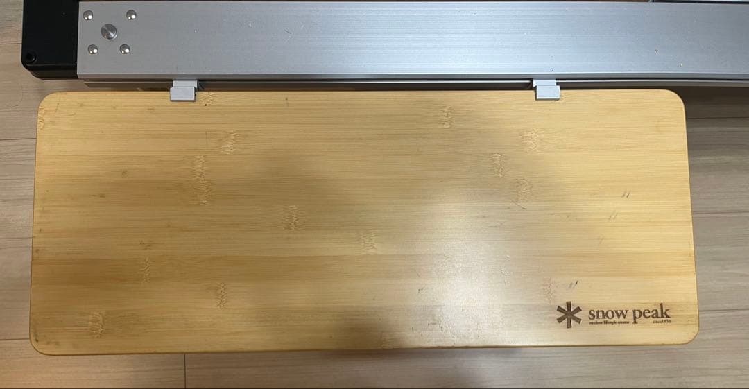 【激レア】スノーピークIGTテーブル&フォールディングシェルフロング竹5点セット