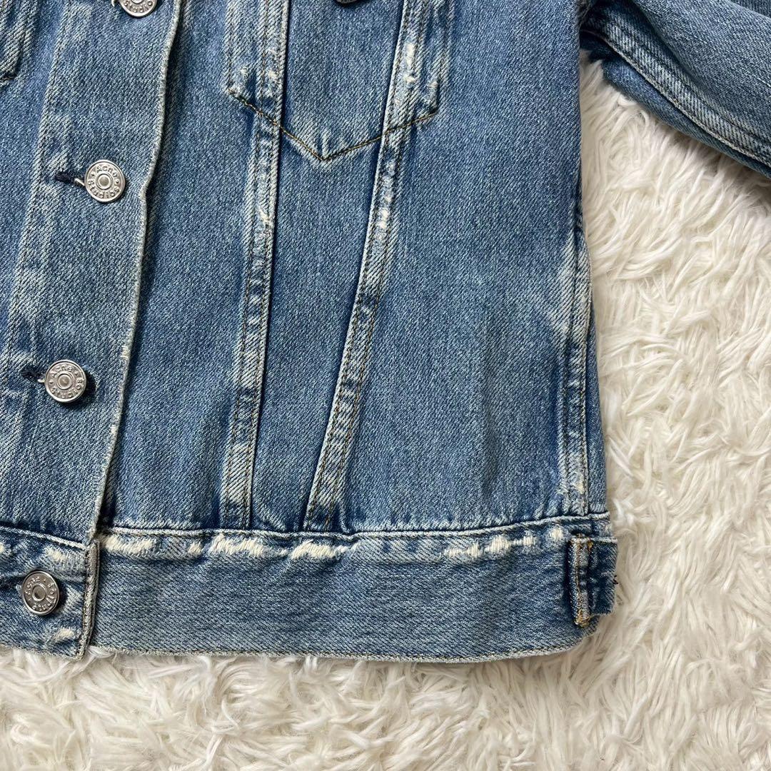 Acne Studios デニムジャケット　ノーカラー　BTSテテ着用　34