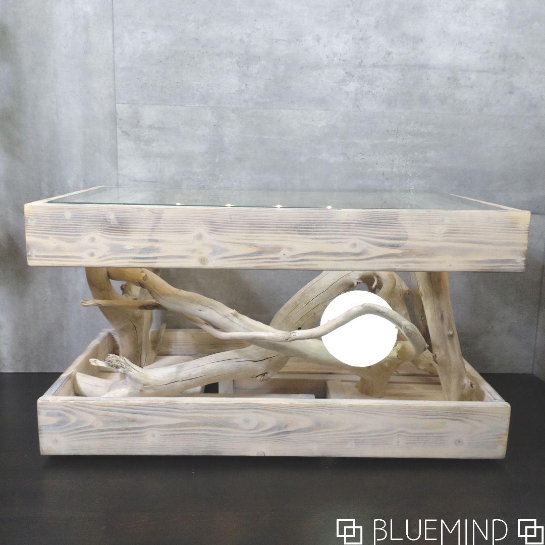 No.1300記念作品【chuchumama】奇跡の流木テーブル
