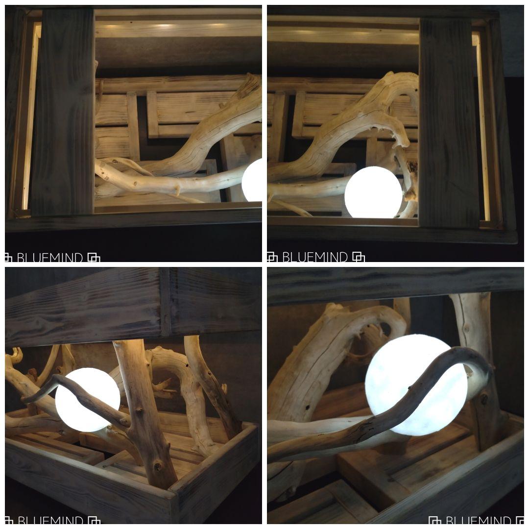 No.1300記念作品【chuchumama】奇跡の流木テーブル