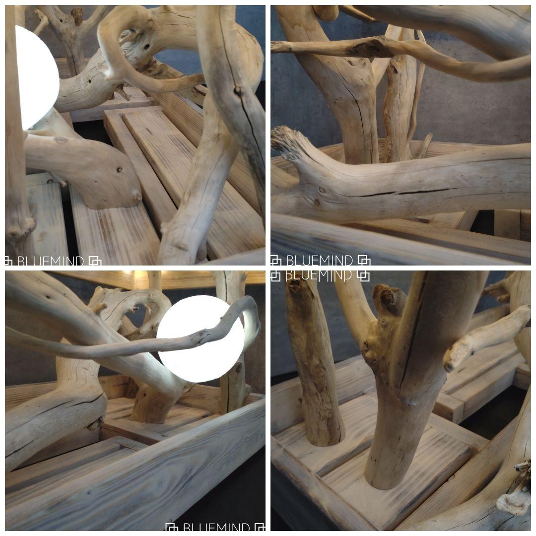 No.1300記念作品【chuchumama】奇跡の流木テーブル