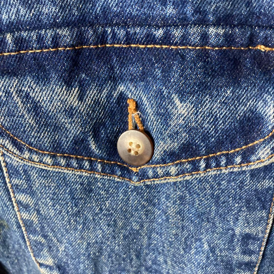 80s エディーバウアー 黒タグ デニムジャケット カバーオール アメリカ古着