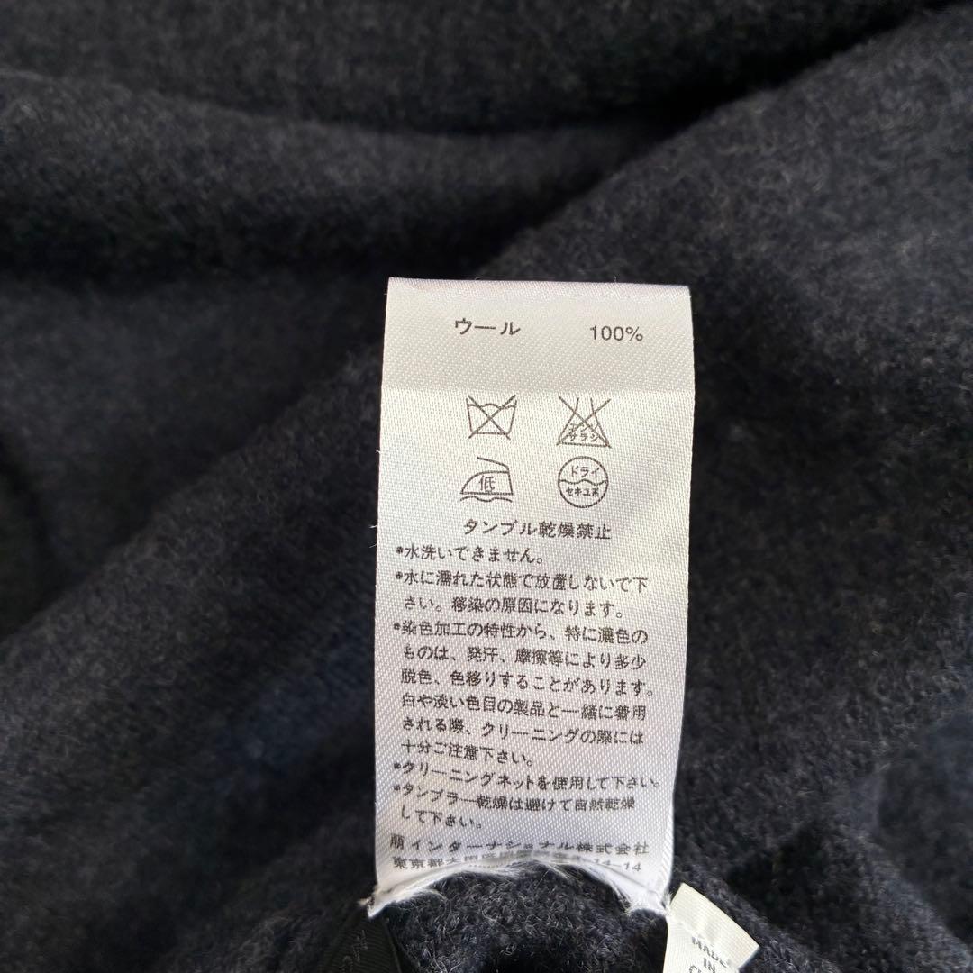 【美品】萌 モユル ウール100％ ロングコート 上質 センソユニコ