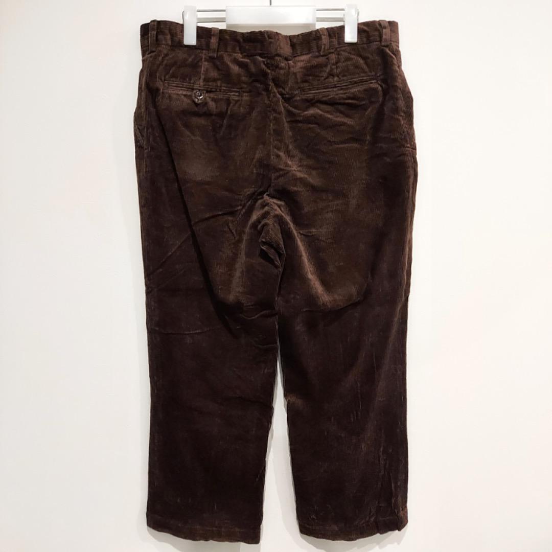 ポロゴルフ ラルフローレン ポロチノ コーデュロイボトム パンツ W34 茶色
