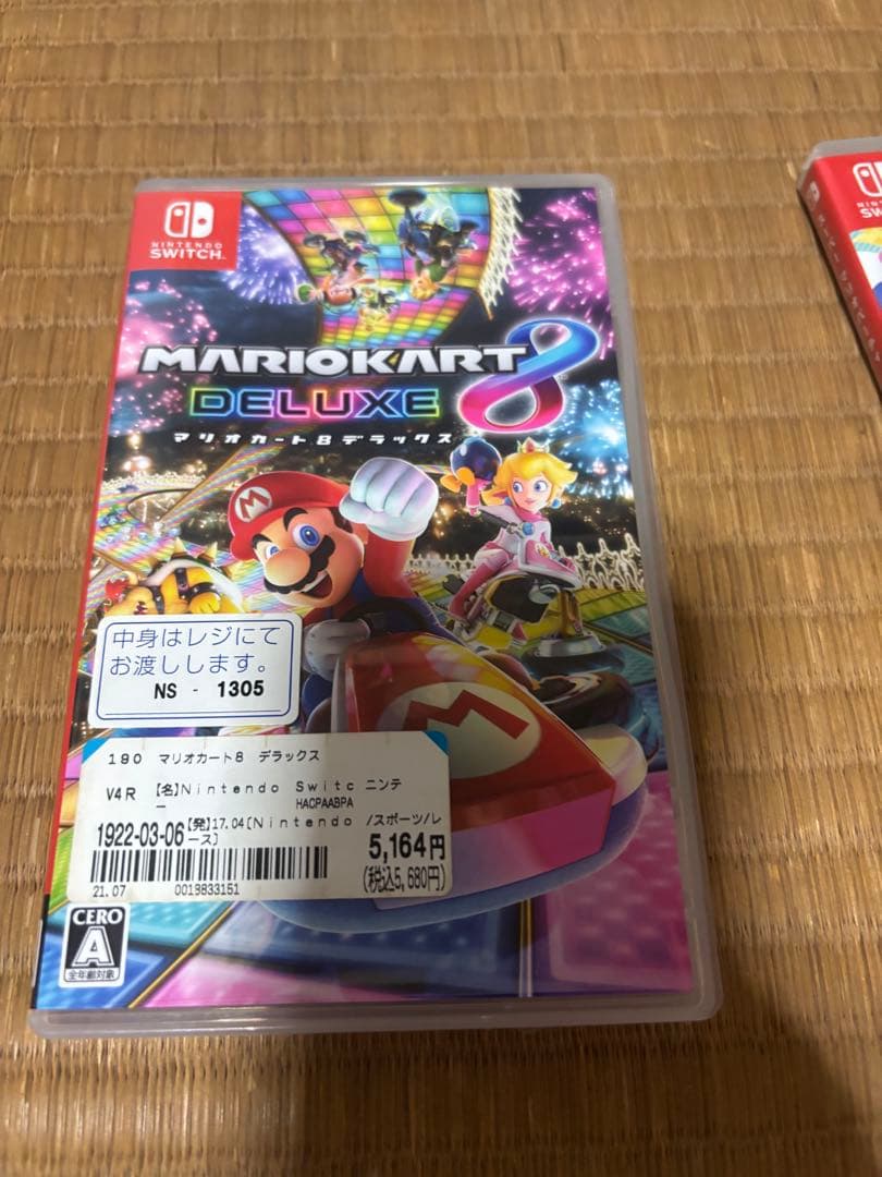 Nintendo Switch SUPER MARIO PARTY & MARIOKART 8 DELUXE