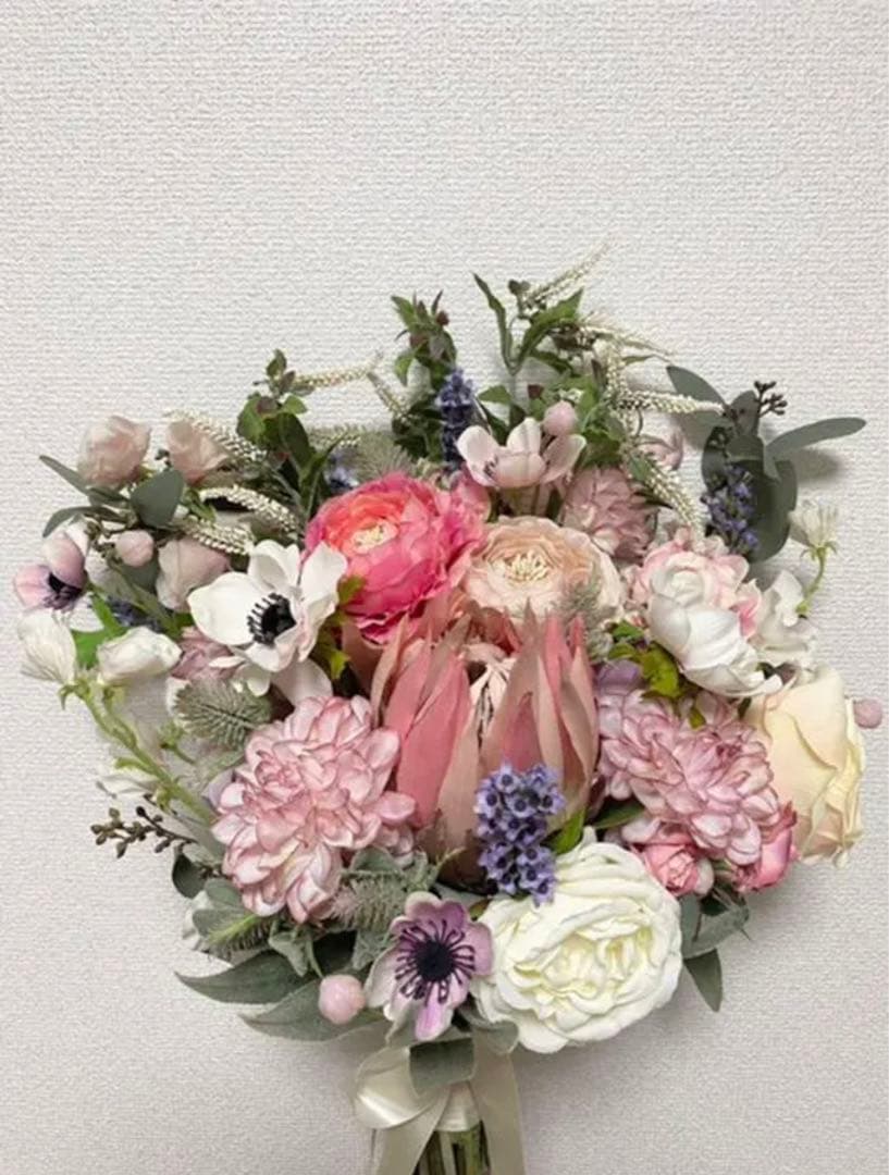 【送料込！】アーティフィシャルフラワーブーケ sarai_wedding様作品