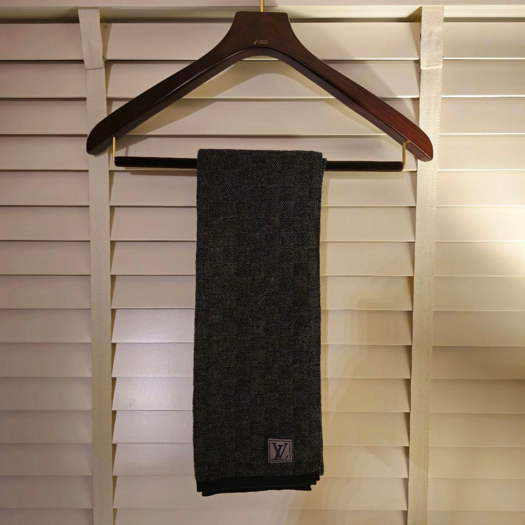 LOUIS VUITTON ルイ・ヴィトン エシャルプ・プティ・ダミエ マフラー