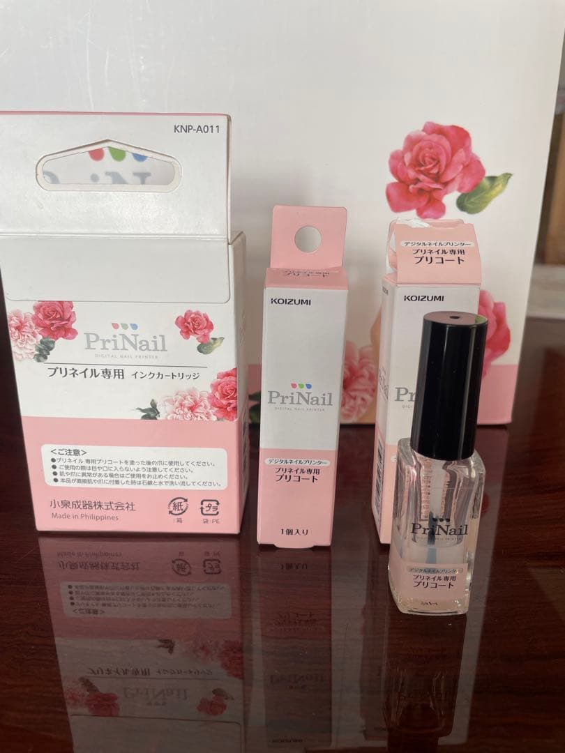 デジタルネイルプリンター コイズミ プリネイル　インク、プリコート新品