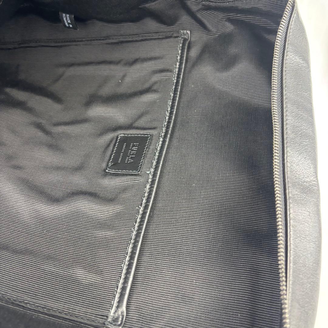 ✨美品✨ FURLA 本革 3wayビジネスバッグ ブラック