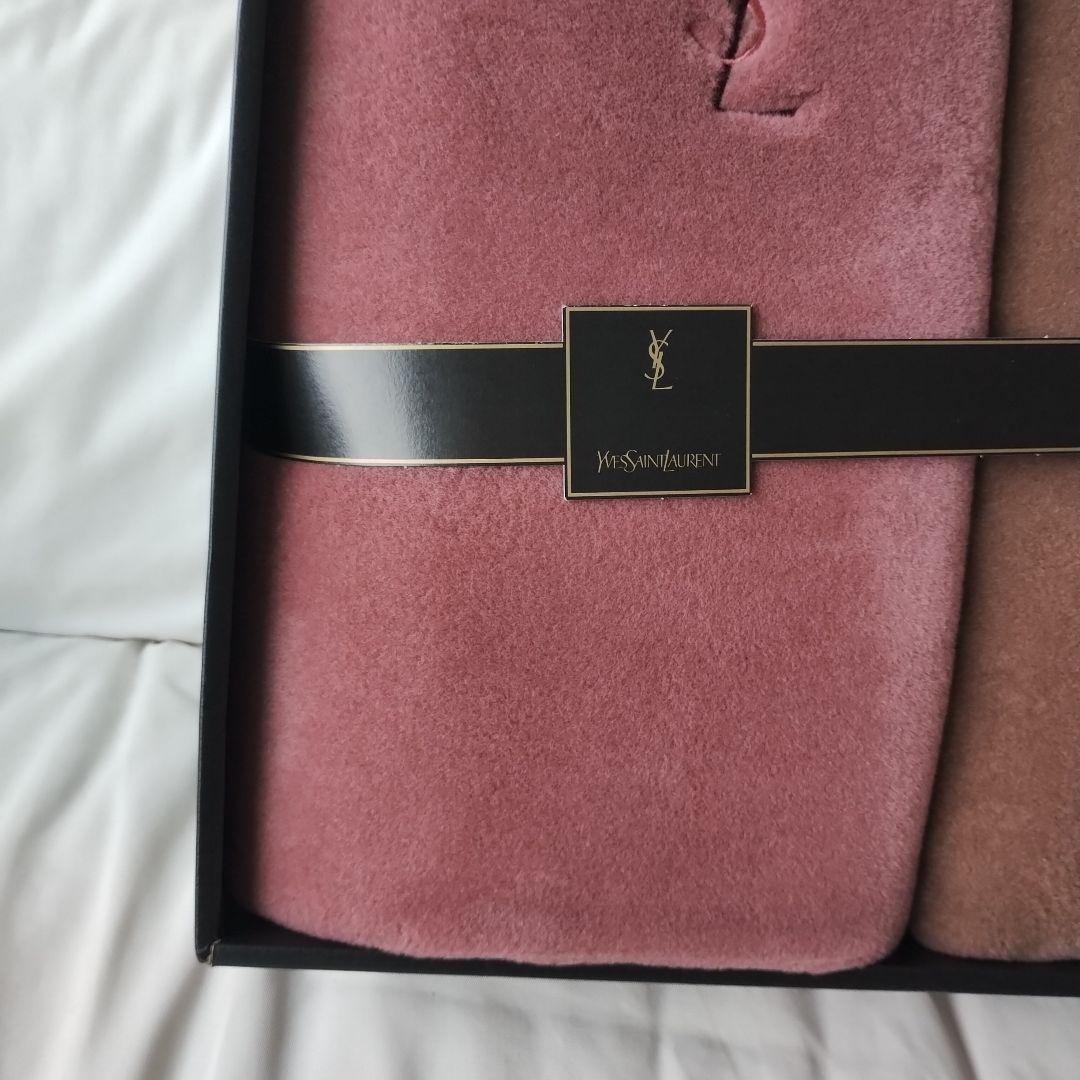 イヴサンローラン　ニューマイヤー　毛布　２枚セット