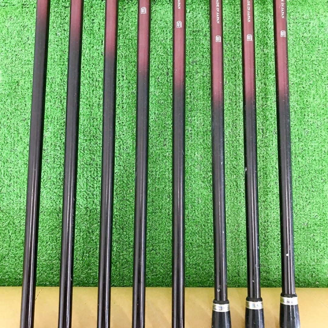 タ21★マジェスティ VANQUISH-VR 8本アイアンセット 金 JAPAN