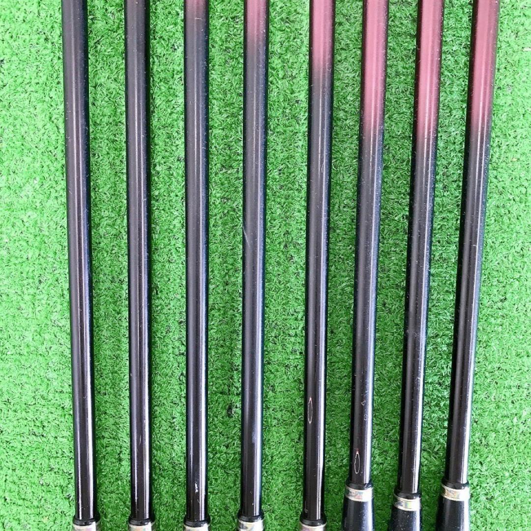 タ21★マジェスティ VANQUISH-VR 8本アイアンセット 金 JAPAN