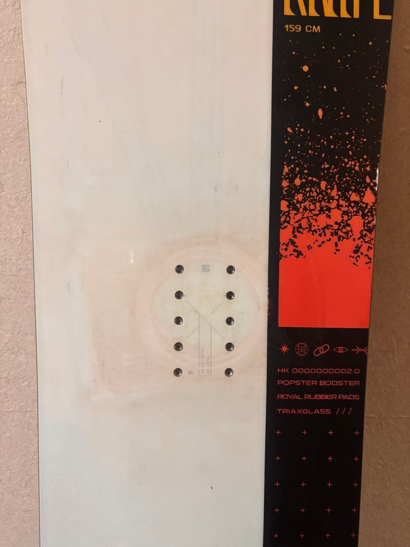 【2月5日まで限定値下げ】SALOMON HUCK KNIFE 159cm