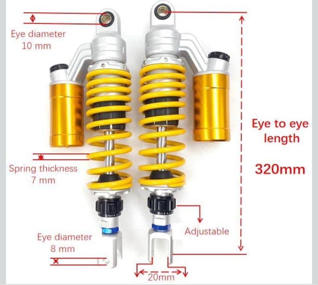 オーリンズ風リアサスペンション最後の値下げ