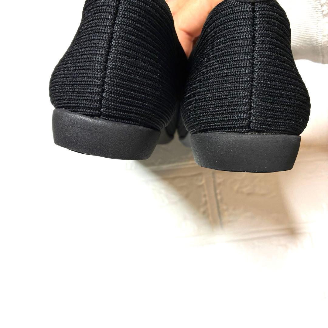 VIVAIA Margotスクエアトゥメリージェーンフラットシューズ黒37.5