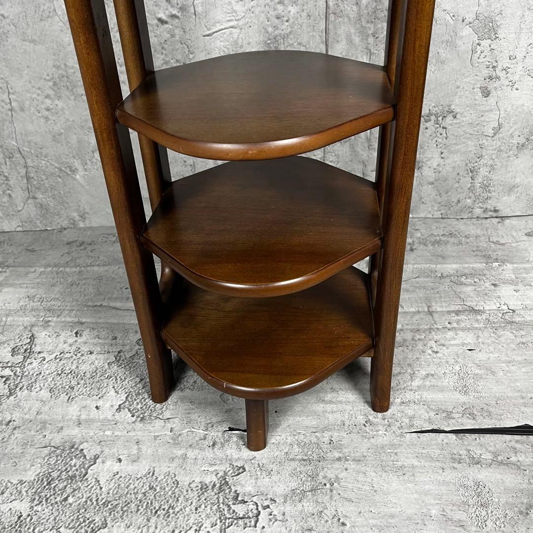 karimoku スリッパラック 6段 ブラウン