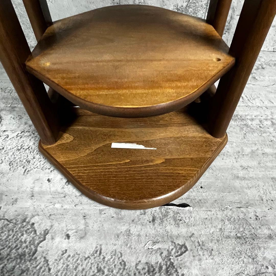 karimoku スリッパラック 6段 ブラウン