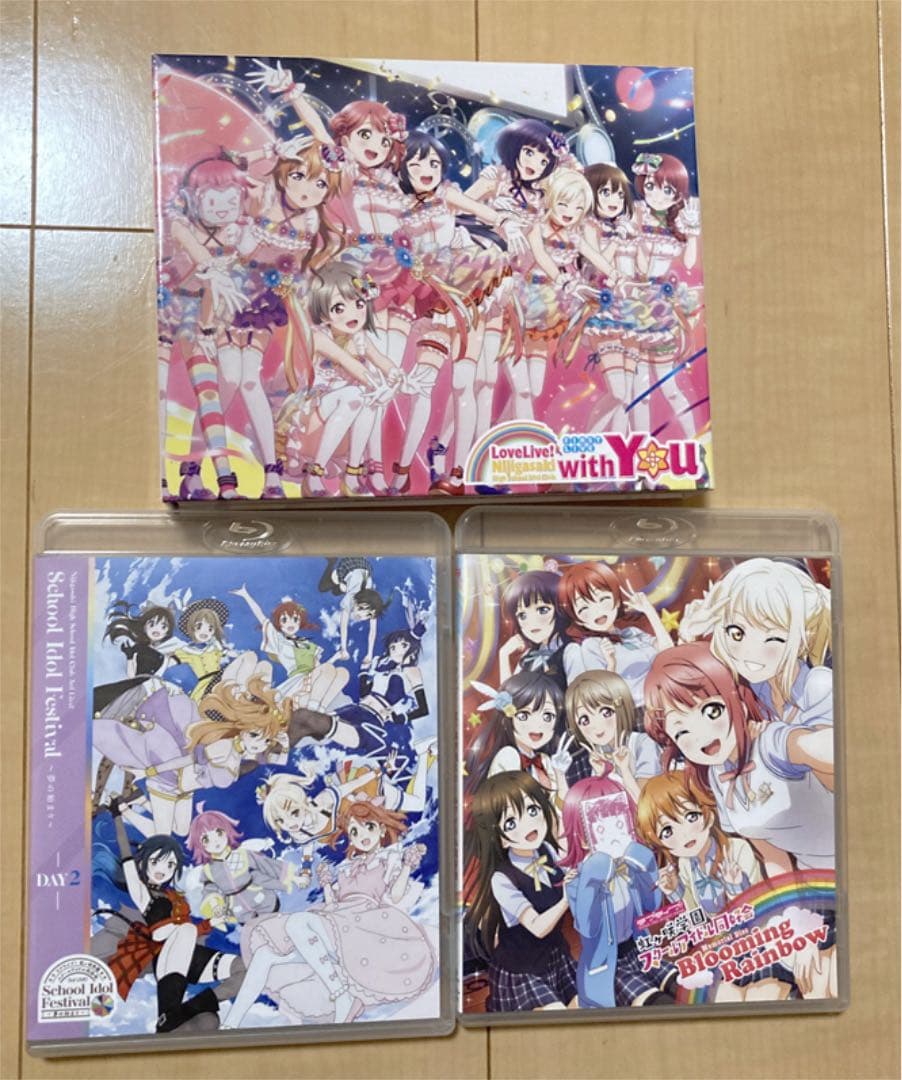 【3点セット】虹ヶ咲学園 Blu-ray ライブ