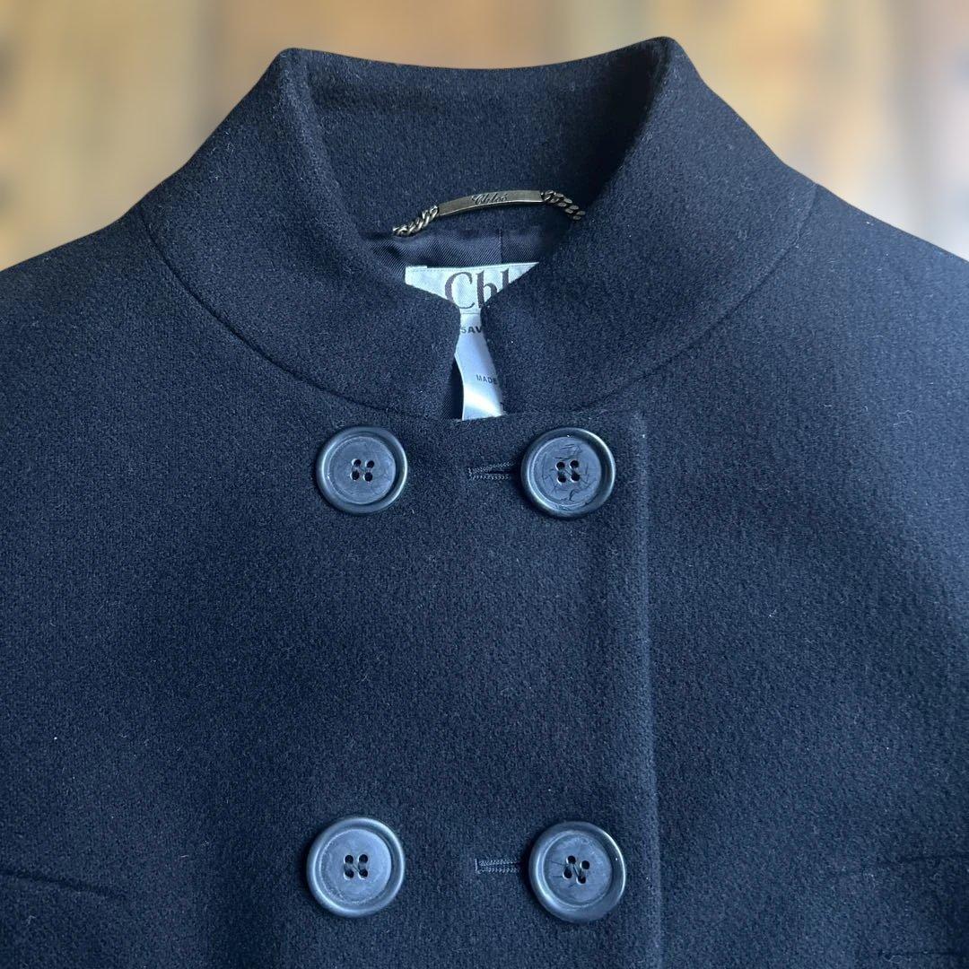 Chloe ダブルブレスト クロップド ジャケット