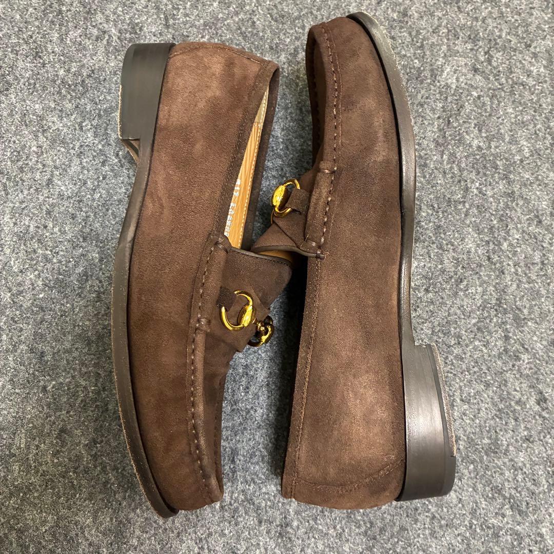 せ*る様 BEAMS F別注　POLPETTA　スエードビットローファー