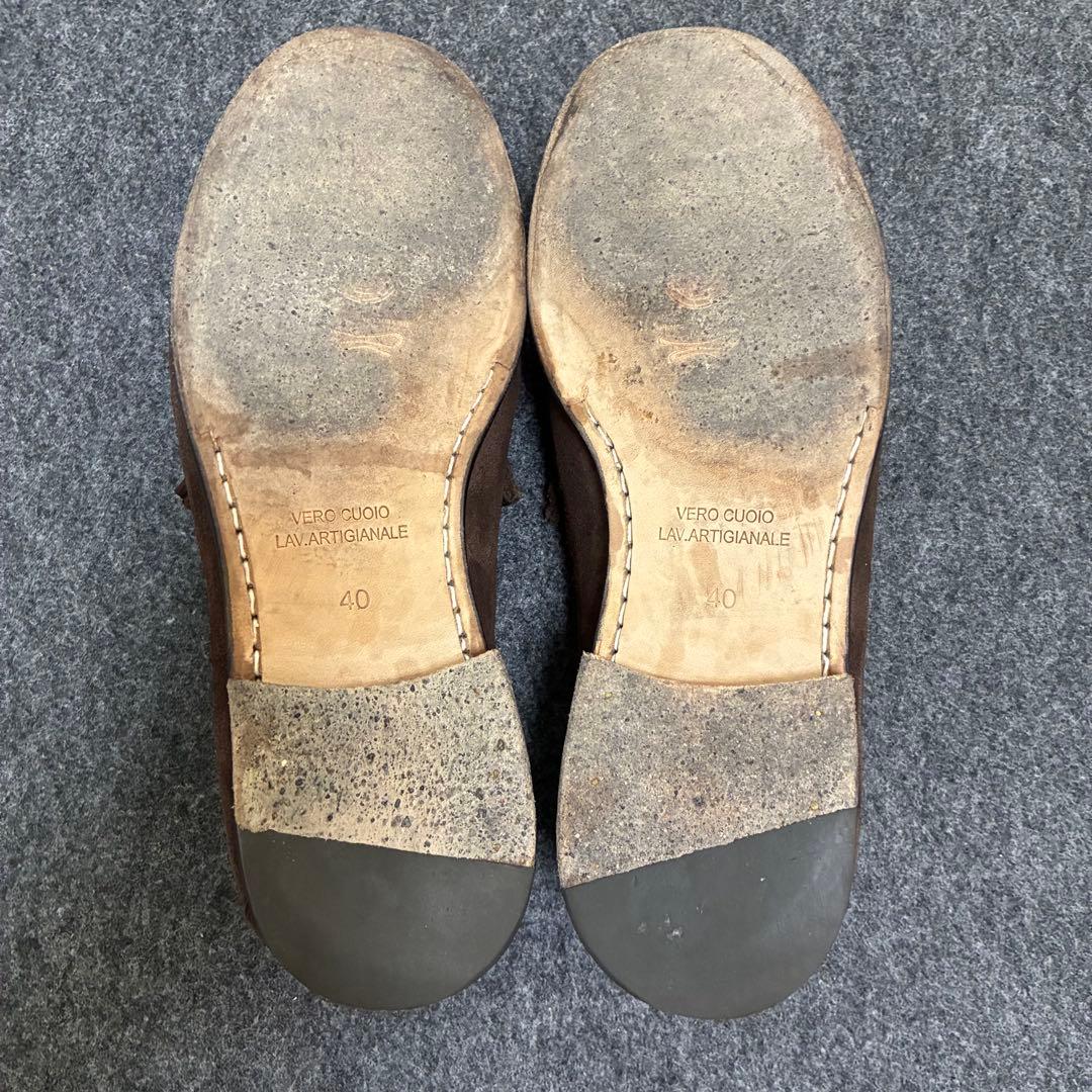 せ*る様 BEAMS F別注　POLPETTA　スエードビットローファー