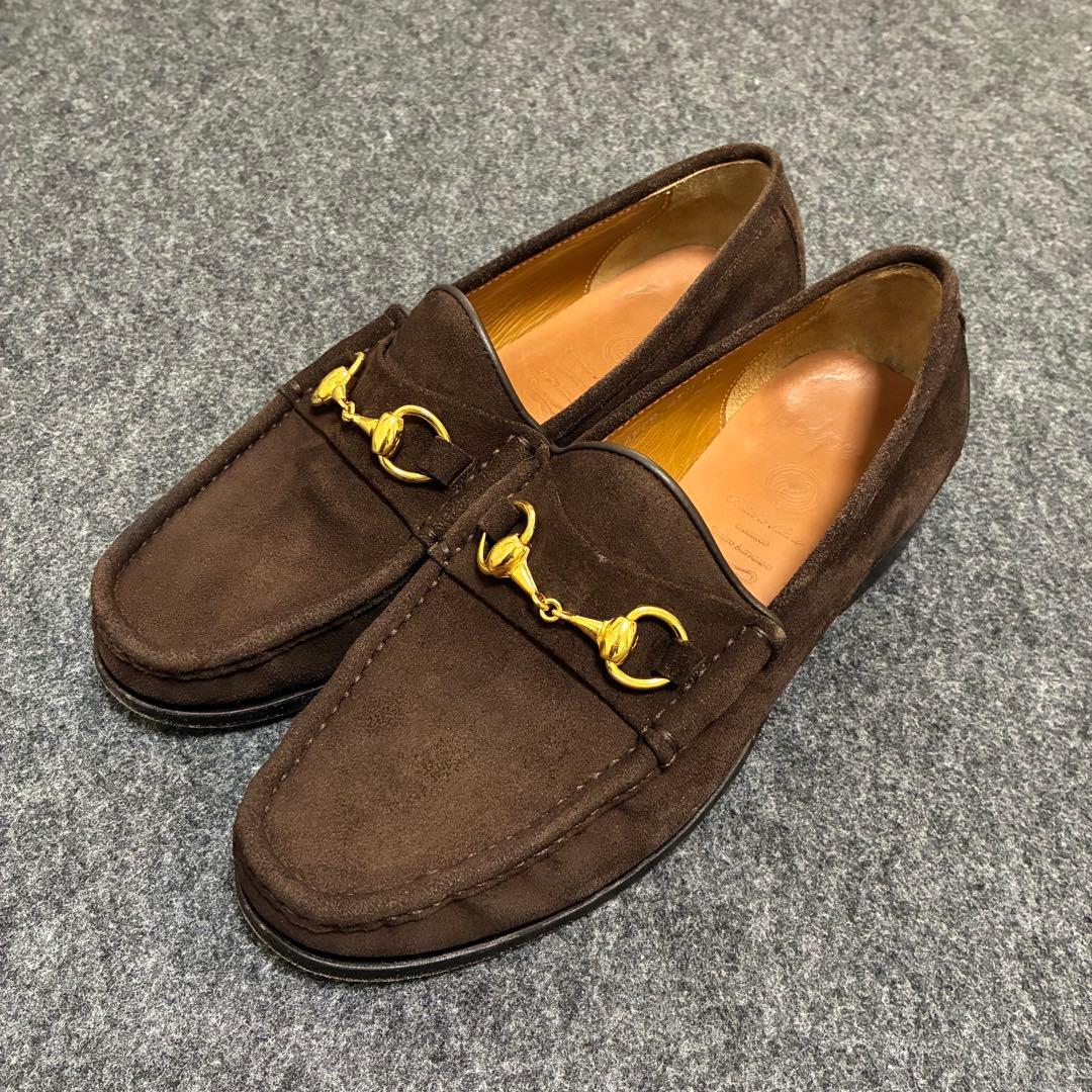 せ*る様 BEAMS F別注　POLPETTA　スエードビットローファー