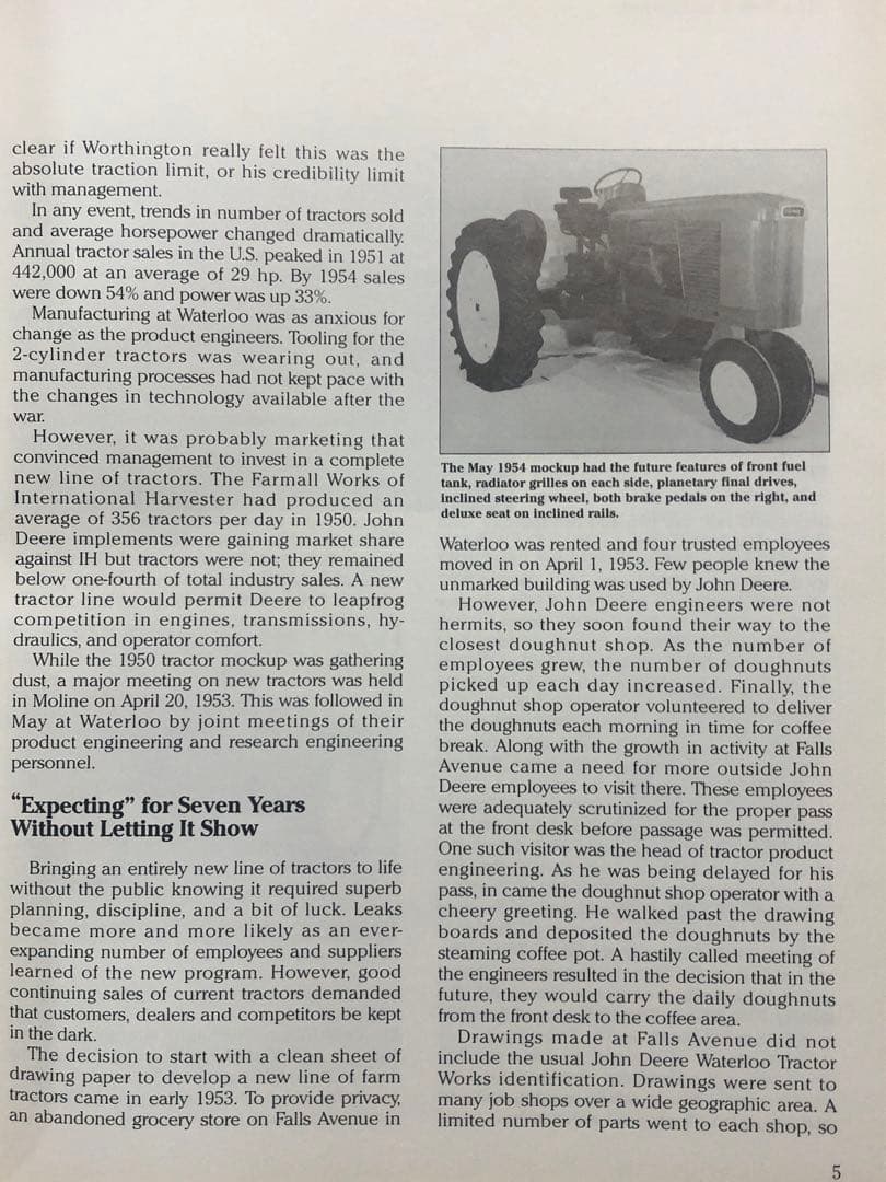 洋書 JOHN DEERE TRACTOR and EQUIPMENT vol.2