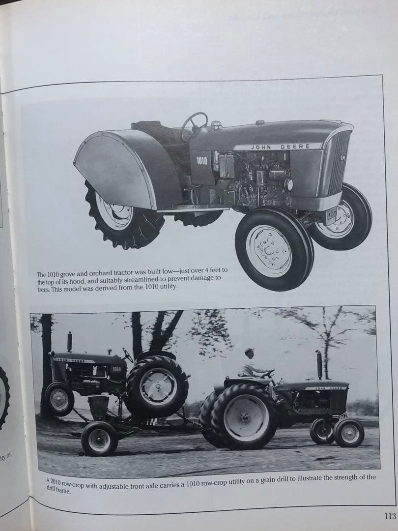 洋書 JOHN DEERE TRACTOR and EQUIPMENT vol.2