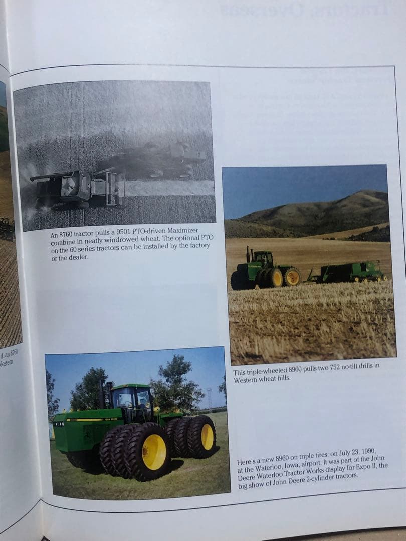 洋書 JOHN DEERE TRACTOR and EQUIPMENT vol.2