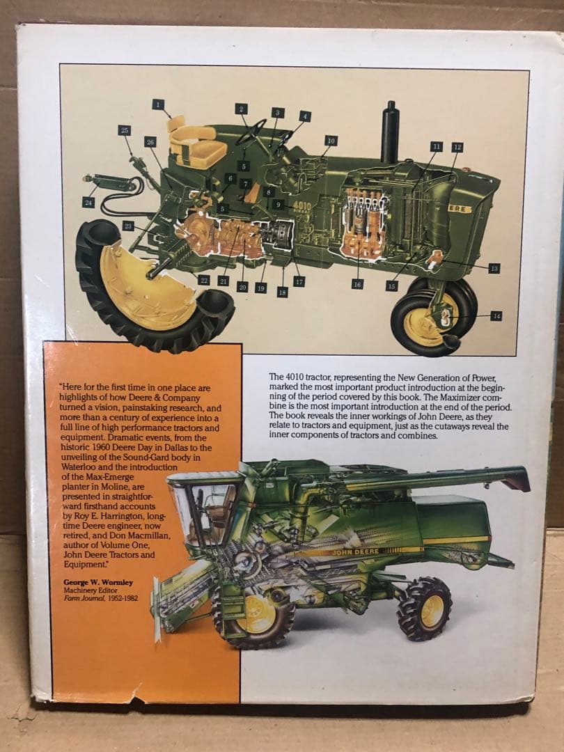 洋書 JOHN DEERE TRACTOR and EQUIPMENT vol.2