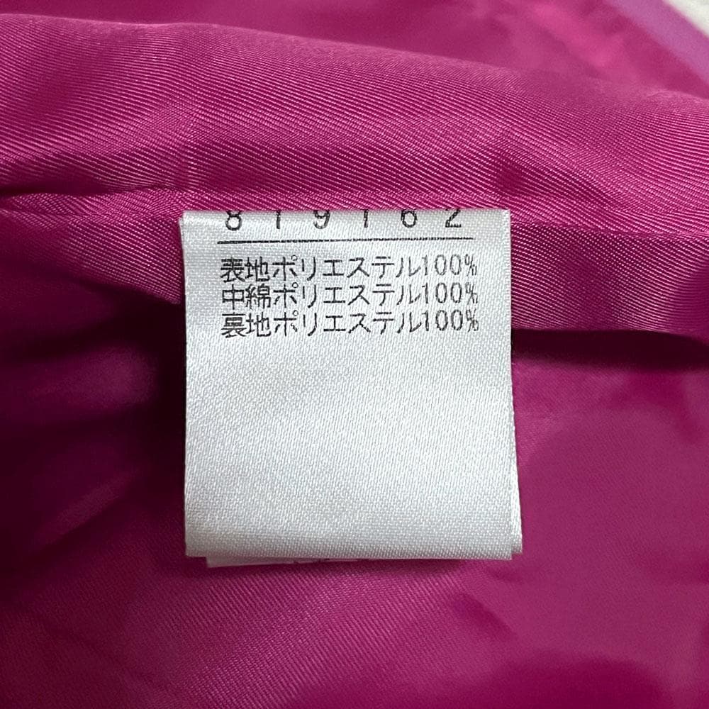 OLLEBOREBLA アルベロベロ ぶたさん刺繍 ダウンベスト チャーム付き