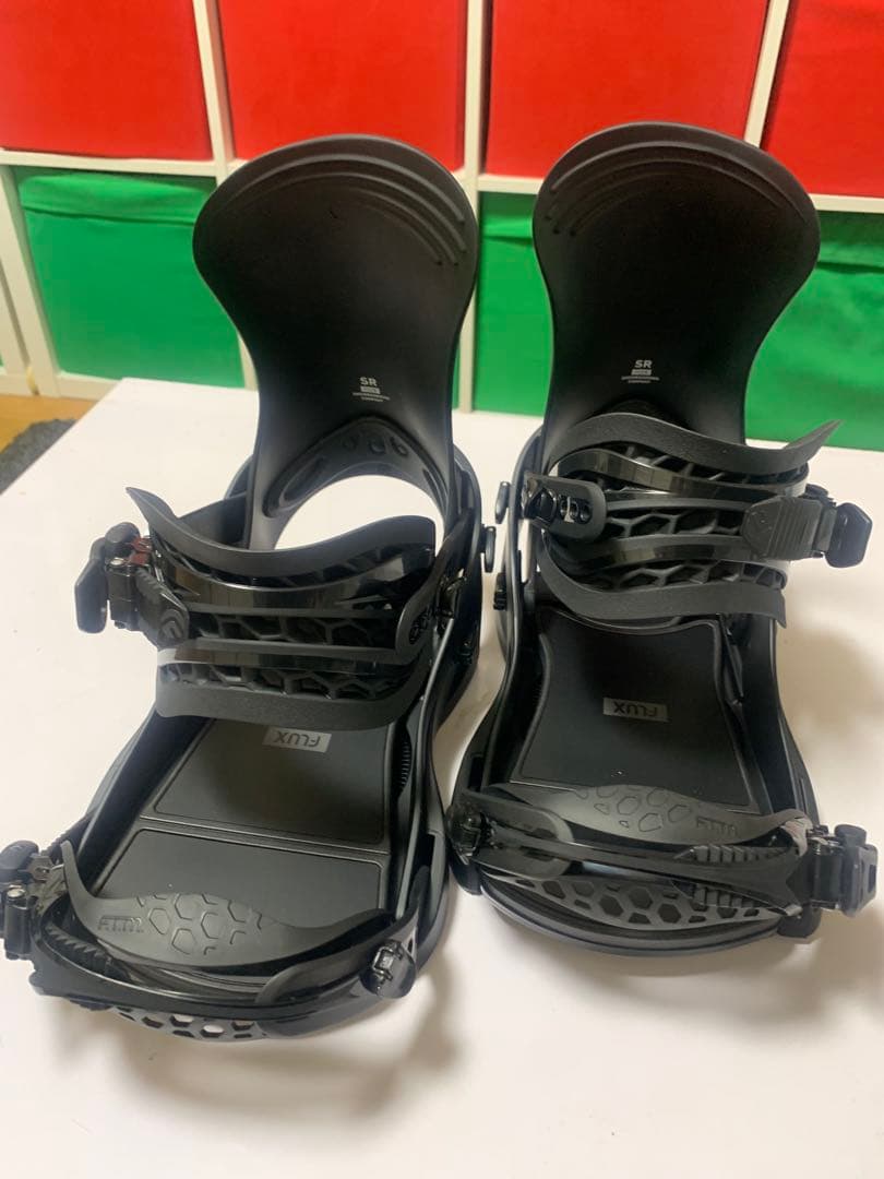 【新品未使用】FLUX スノーボードビンディング SR 23-24 ブラック M