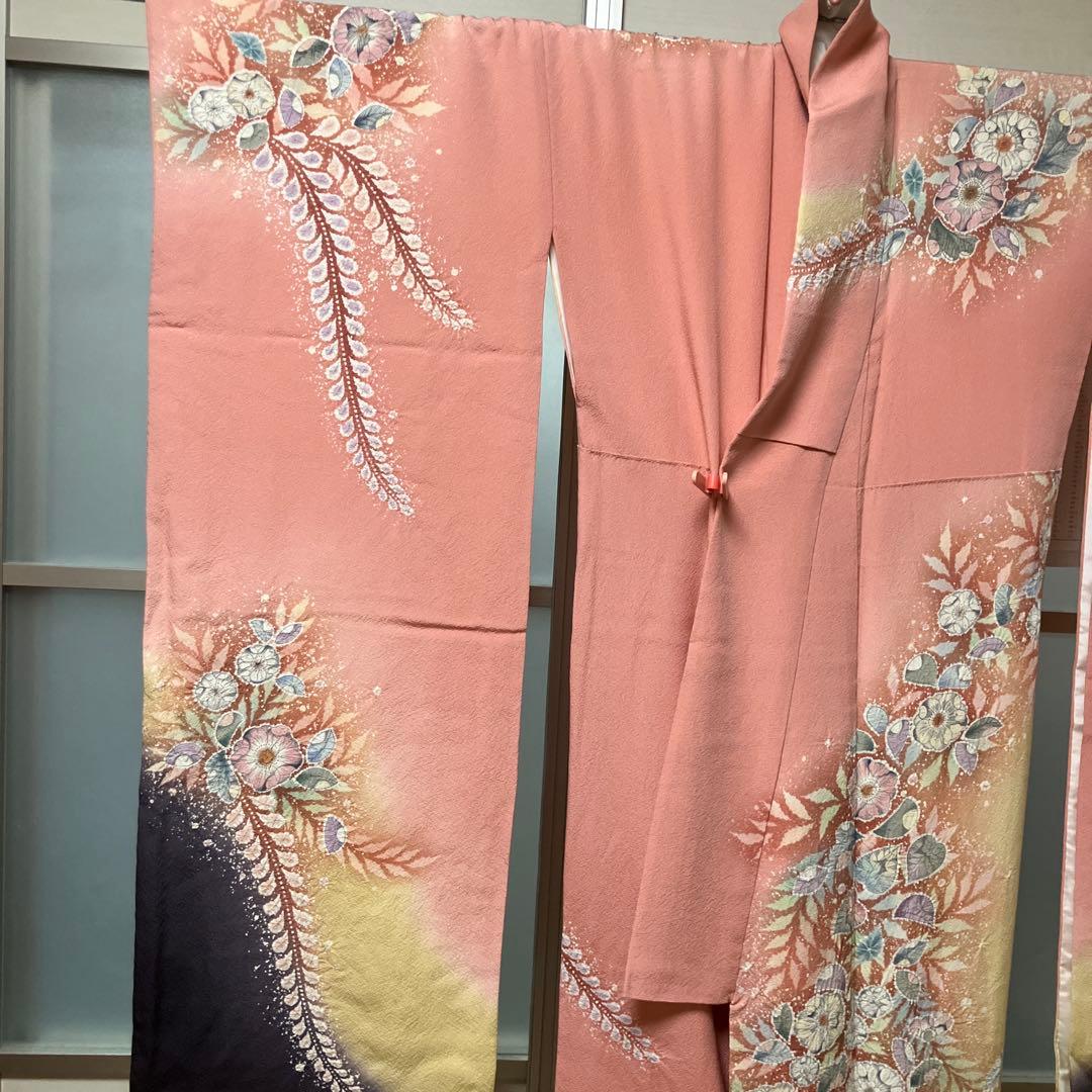 翠山工房　辻ヶ花　正絹振袖