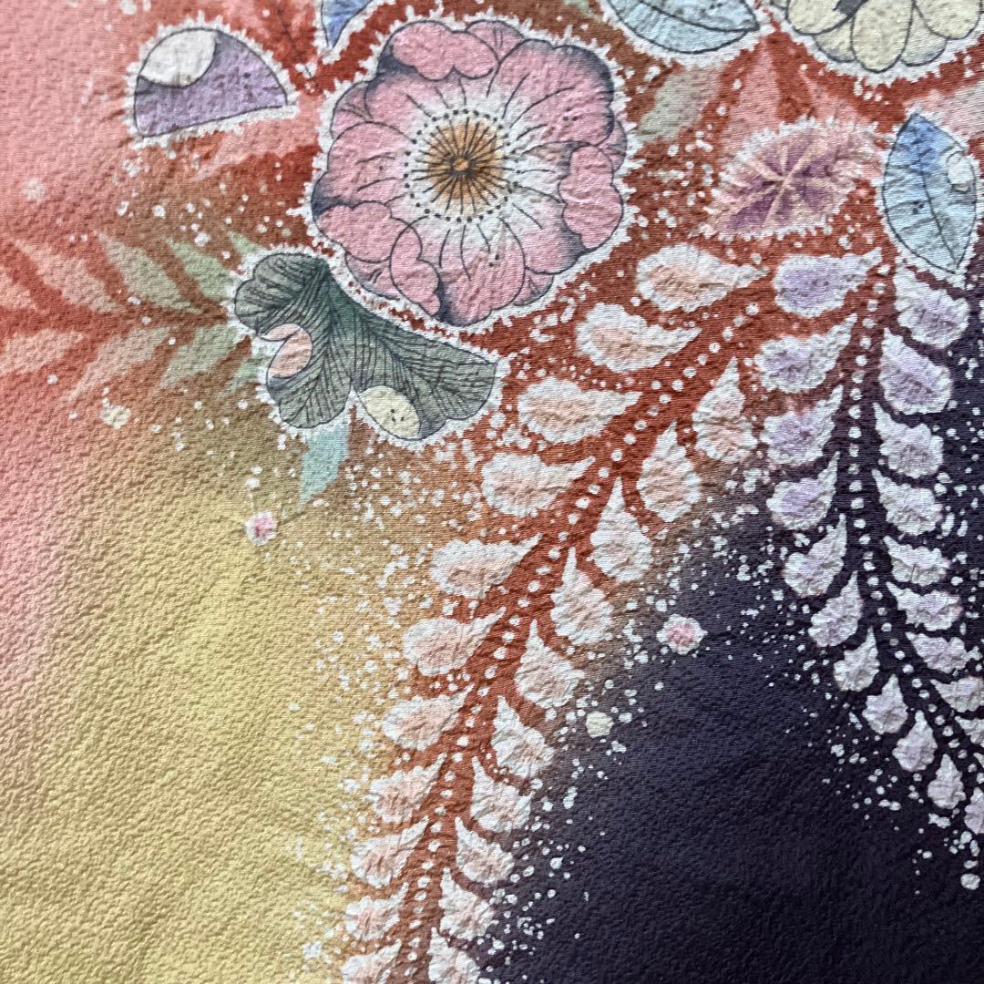 翠山工房　辻ヶ花　正絹振袖