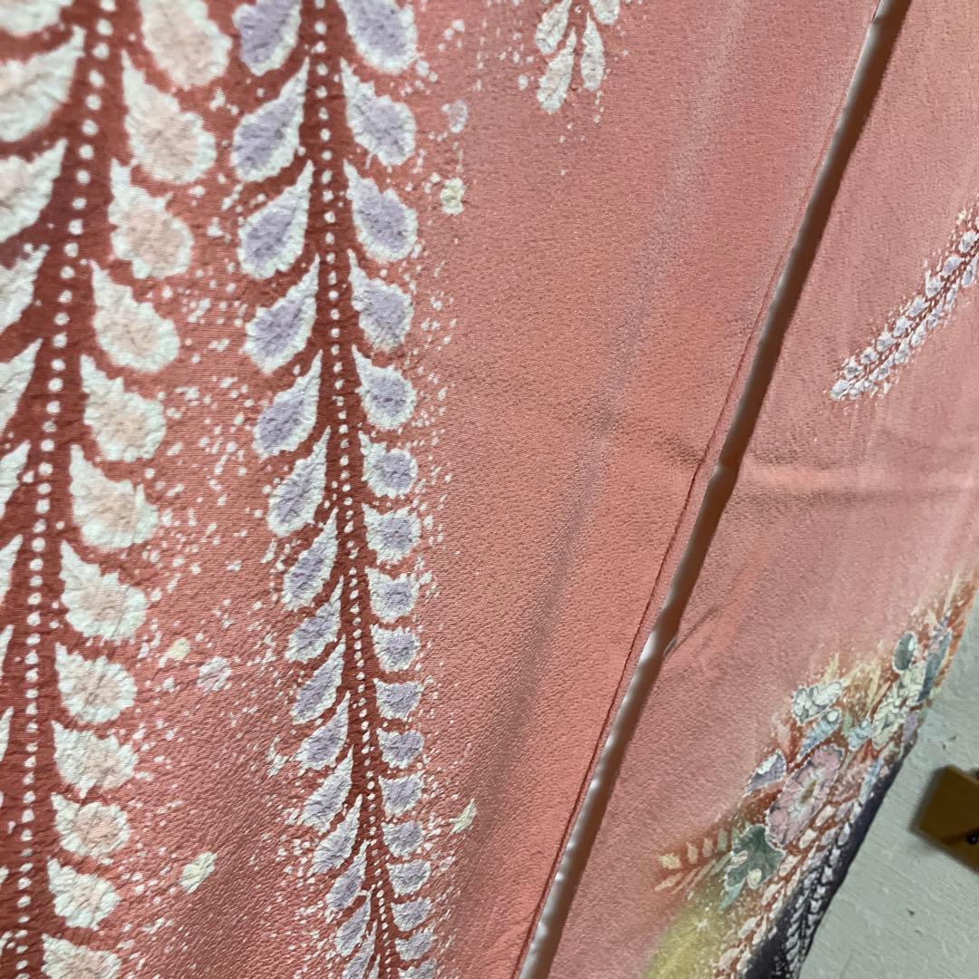 翠山工房　辻ヶ花　正絹振袖