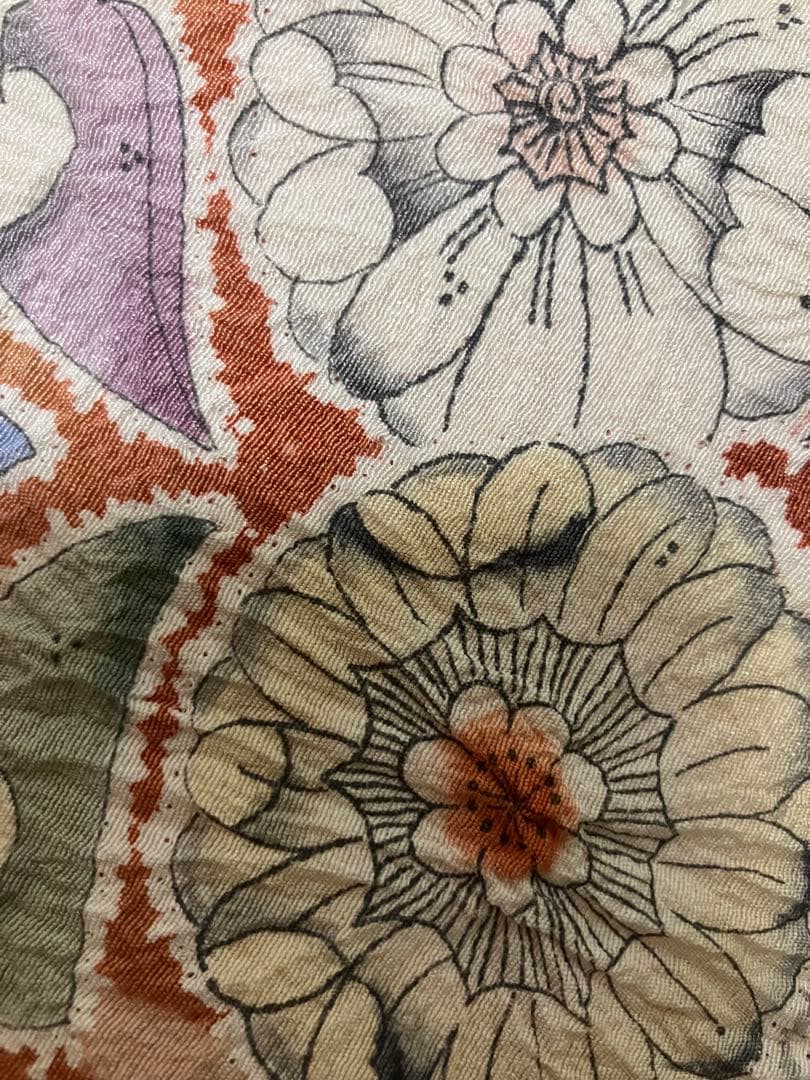 翠山工房　辻ヶ花　正絹振袖