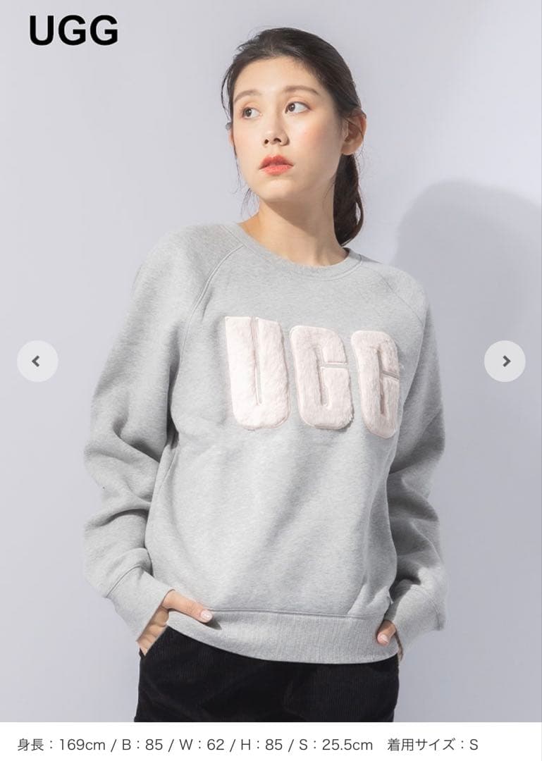 UGG グレー トレーナー Mサイズ
