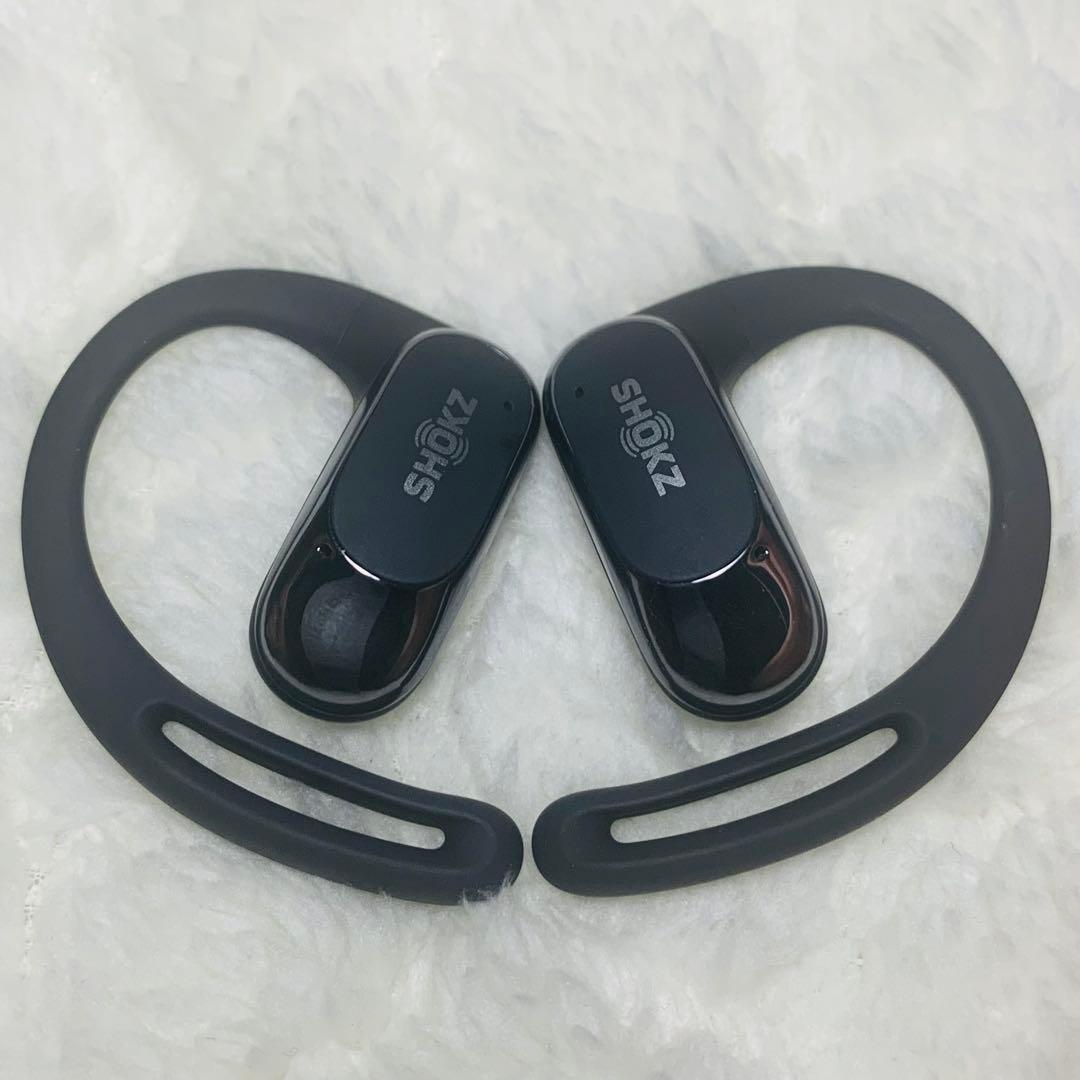 美品 SHOKZ OPENFIT AIR ブラック　5