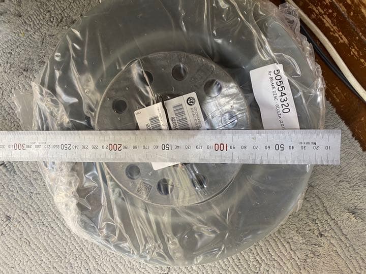 Alfa Romeo giulia アルファロメオ ジュリア　ブレーキディスク