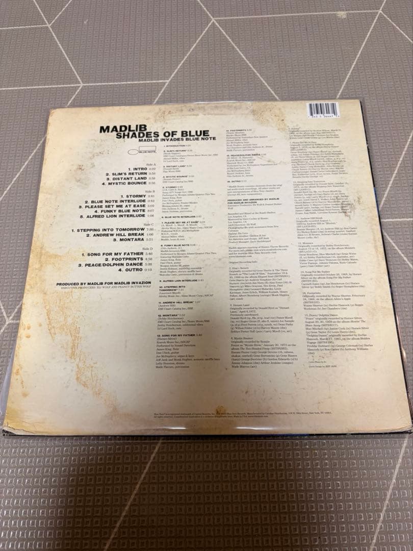 【希少USオリジナル】Madlib / Shades Of Blue 2LP