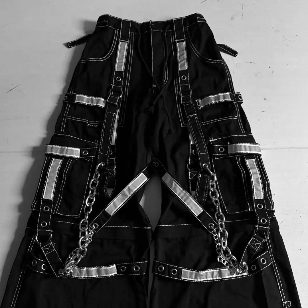 00's Tripp NYC 2way ボンテージカーゴフレア　ギミック　y2k