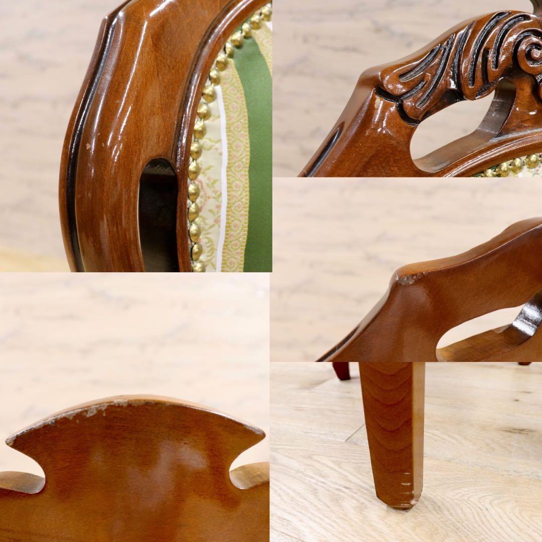 GMIK245B○イタリア製 ヴェローナクラシック ダイニングチェア 2脚セッ